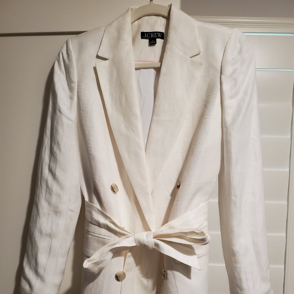 J. Crew Linen Blazer size 0 FLASH SALE
